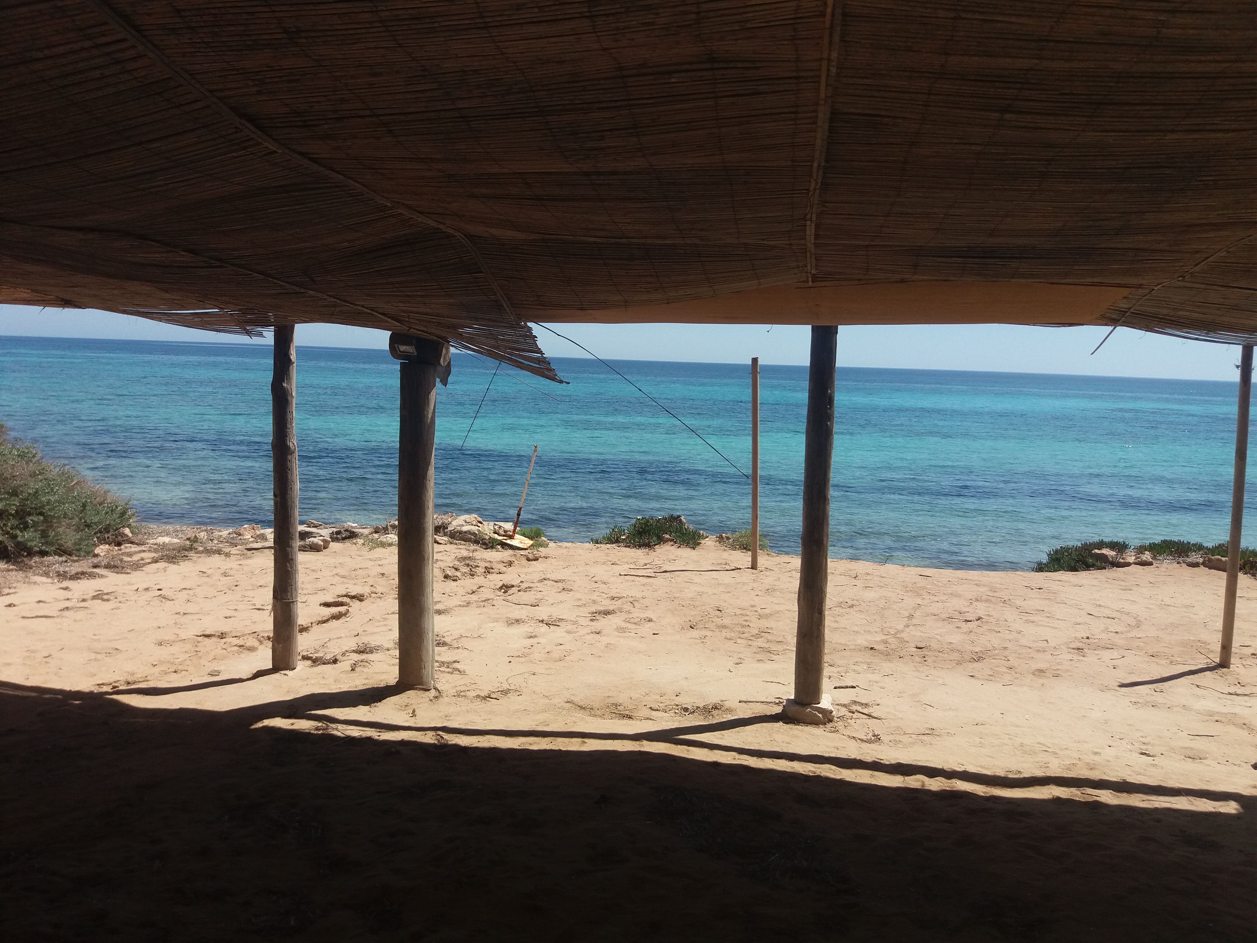 Imagen del chiringuito Pelayo en Formentera.
