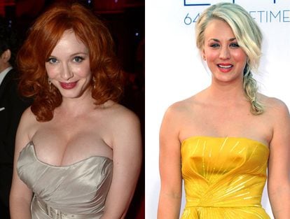 Christina Hendricks Kaley Cuoco