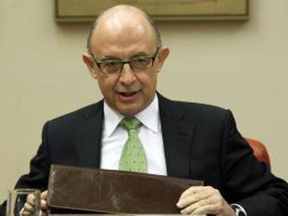 El ministro de Hacienda, Crist&oacute;bal Montoro.