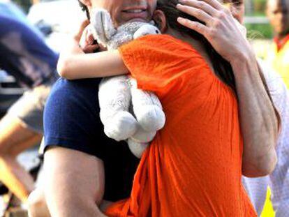 Tom Cruise con su hija Suri, el 17 de julio de 2012, en Manhattan.