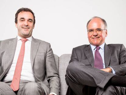 Gonçalo Adriao y Eduardo Fernández Espinar, director y senior advisor, respectivamente, de GBS Finance Portugal.