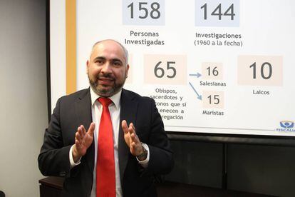 Luis Torres, director de la unidad de delitos sexuales de la Fiscalía chilena