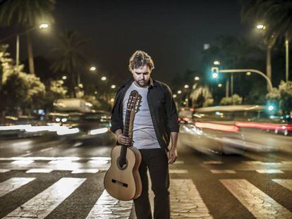 El guitarrista Dani de Mor&oacute;n, en Sevilla.