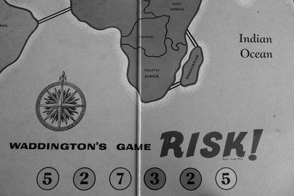 Una versión 'vintage' del mapa del Risk.