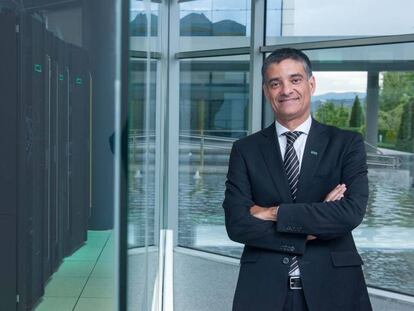 Jos&eacute; Mar&iacute;a de la Torre, presidente y consejero delegado de HPE Espa&ntilde;a y Portugal, en el nuevo centro tecnol&oacute;gico de la compa&ntilde;&iacute;a en Madrid.