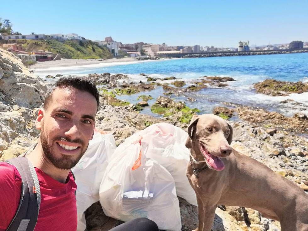 Cristian León, un joven que un día, paseando con su perro, decidió hacer algo por su cuenta