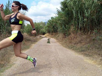 La pentacampeona mundial de ‘retrorunning’ Sandra Corcuera