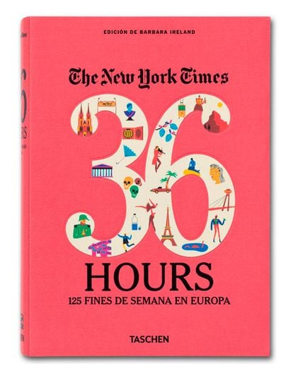 36 Hours 125 fines de semana en Europa (Taschen). La popular serie 36 Hours de The New York Times recoge 125 itinerarios con los que lanzarse a una rápida pero memorable visita por Europa fin de semana a fin de semana, acompañados por cientos de fotografías en color con las que dar alas a la imaginación (29,99 euros).