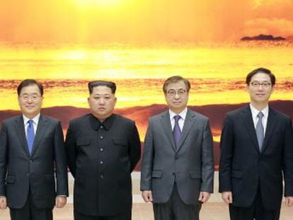 Las dos Coreas celebrarán una cumbre histórica en abril