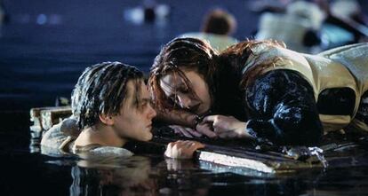 Fotograma de la película 'Titanic'.