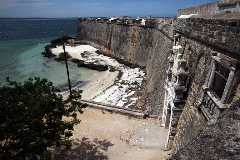 Fortaleza de San Sebastián, en Mozambique, construida por los portugueses para encerrar a esclavos negros.