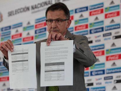 Juan Carlos Osorio, presenta la lista para la Copa América.