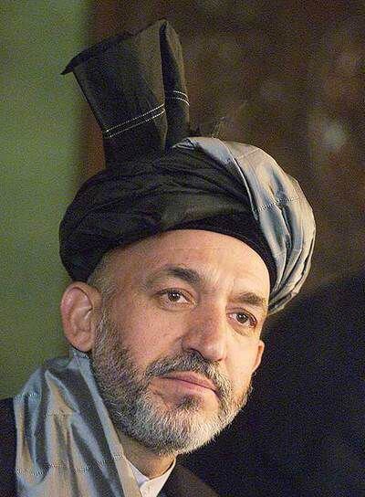 El presidente afgano, Hamid Karzai.