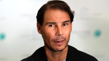 Nadal, a mediados de noviembre durante un acto en Barcelona.