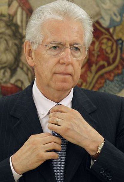 El primer ministro de Italia, Mario Monti.