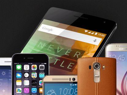 Comparativa: OnePlus 2 vs Samsung Galaxy S6, iPhone 6 Plus, HTC One M9, LG G4 y Huawei P8