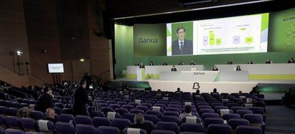 Bankia celebra su junta de accionistas para aprobar las cuentas de 2020