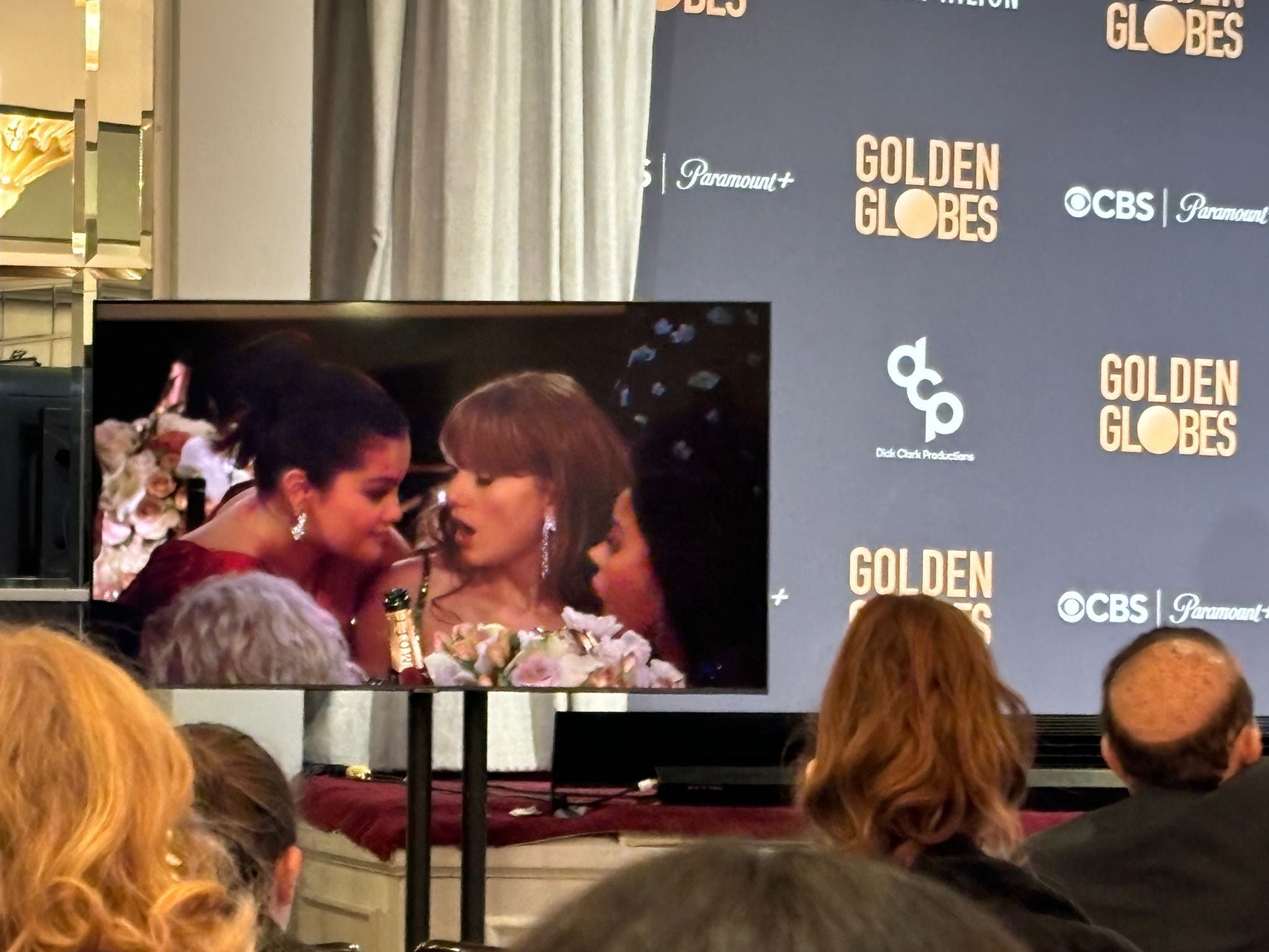 Taylor Swift, constante en los Globos de Oro 
