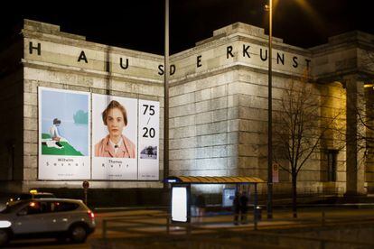 Fachada del Museo Haus del Kunst, en Múnich.