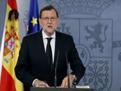 El presidente en funciones Mariano Rajoy.