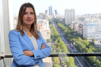 Stefanie Granado, en la sede de Shire en Madrid.