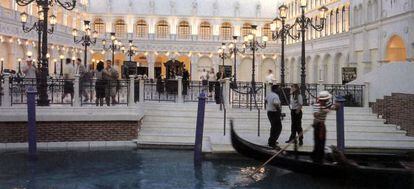 Casino y hotel Venetian de Las Vegas, donde supuestamente se hicieron las transacciones investigadas. 