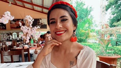 La cantante oaxaqueña Jazmín Zárate, en una imagen de sus redes sociales.