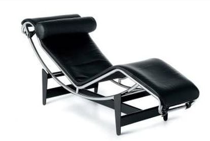 'Chaise Longue LC4' diseñado por Le Corbusier, Pierre Jeanneret y Charlotte Perriand para la marca Cassina. |