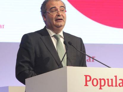 &Aacute;ngel Ron, presidente del Banco Popular, en una imagen de archivo. 