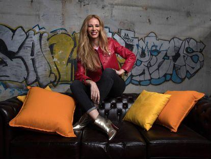 Paula Vázquez, en la escuela de 'Fama', en la Antigua fabrica de GAL en Alcalá de Henares.