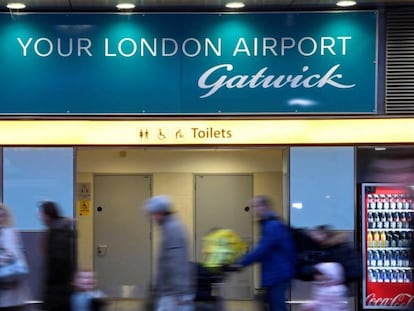 Terminal Sur del Aeropuerto de Gatwick (Londres).