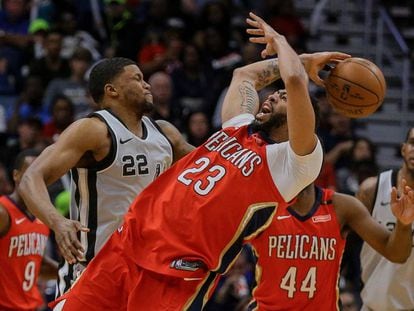 Rudy Gay y Anthony Davis.