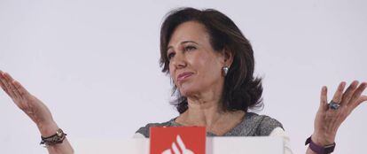 Ana Bot&iacute;n, presidenta de Banco Santander