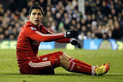 Luis Suárez, delantero del Liverpool.