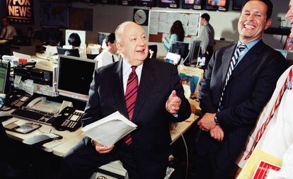 Roger Ailes, en Fox News en 2005.
