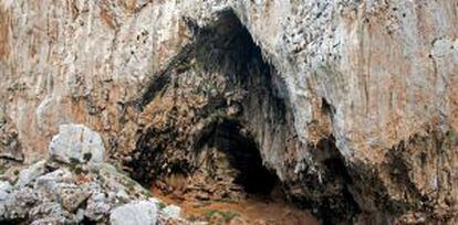 Cueva de Gorham en Gibraltar.