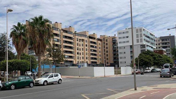 Terreno en Almería en el que Grupo 21 prometió construir una urbanización. Imagen cedida.