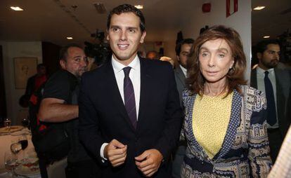 Albert Rivera, este lunes en Madrid. 