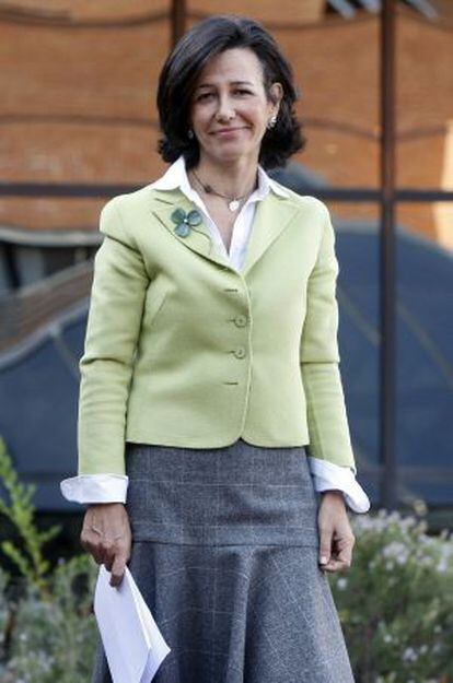La consejera delegada de Santander UK, Ana Patricia Botín.