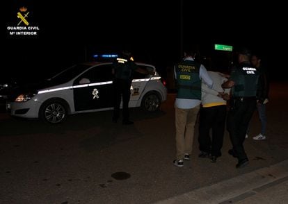 Momento de la detención del ahora condenado por el asesinato del empresario vasco.