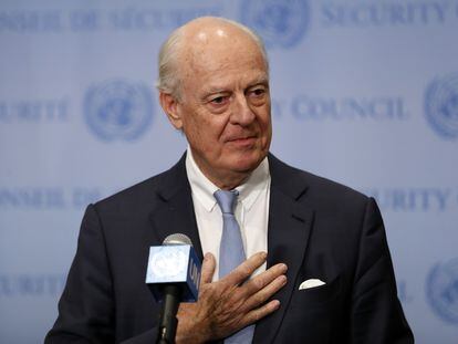 El enviado especial de la ONU para el Sáhara Occidental, en Nueva York, en diciembre de 2018.