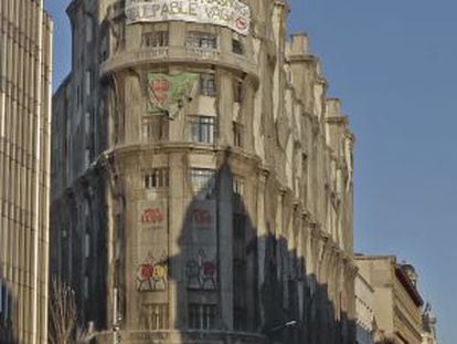 La sede de CC OO en la Via Laietana en Barcelona.