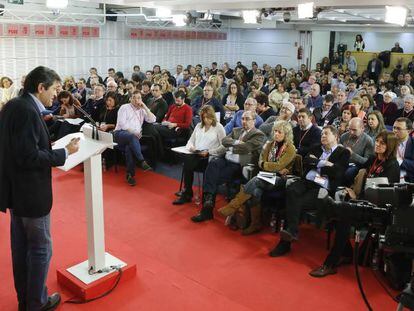 Javier Fernández, secretari general de la gestora del PSOE.