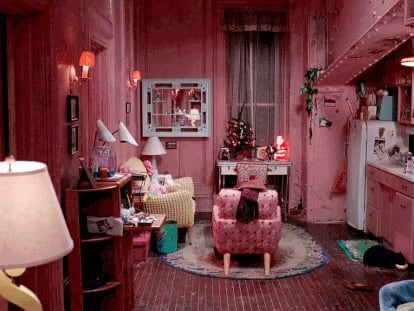 Vista del apartamento de Selina Kyle en 'Batman Returns'.