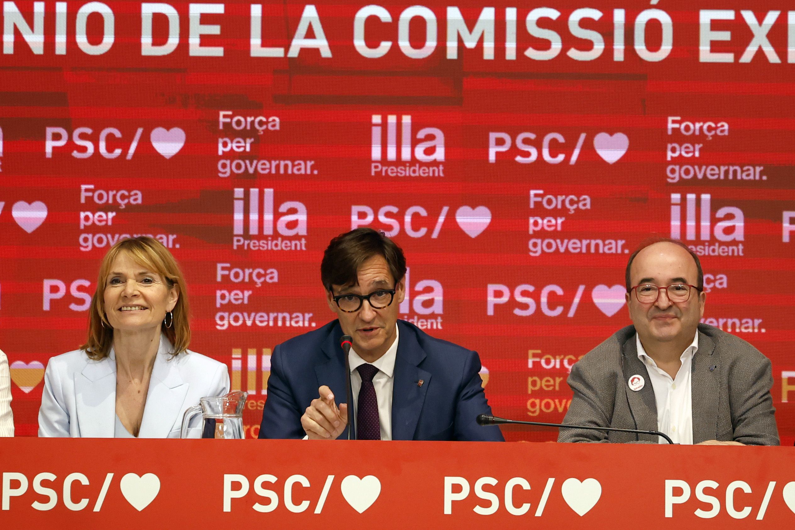 El PSC arranca la negociación para formar Govern con el foco en la Mesa del Parlament