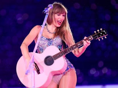 Taylor Swift, el pasado 24 de noviembre en un concierto en São Paulo dentro de su gira The Eras Tour.