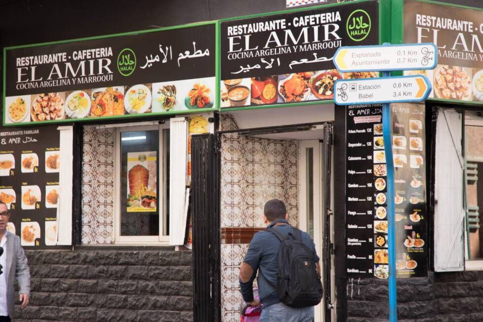 Un establecimiento de comida argelina en Alicante.
