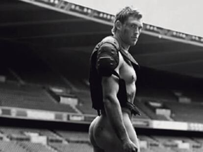 Las agencias de publicidad seguirán explotando la imagen de los deportistas, valga la imagen de este jugador de la selección francesa de rugby.