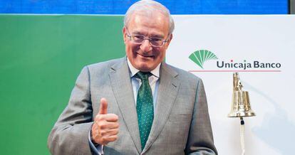 Manuel Azuaga, presidente de Unicaja Banco. 