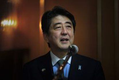 El primer ministro japon&eacute;s Shinzo Abe. 